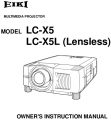 Icon of LC-X5 Owners Manual